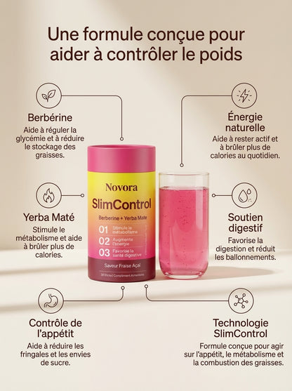 Novora SlimControl™ | Boisson Coupe-Faim