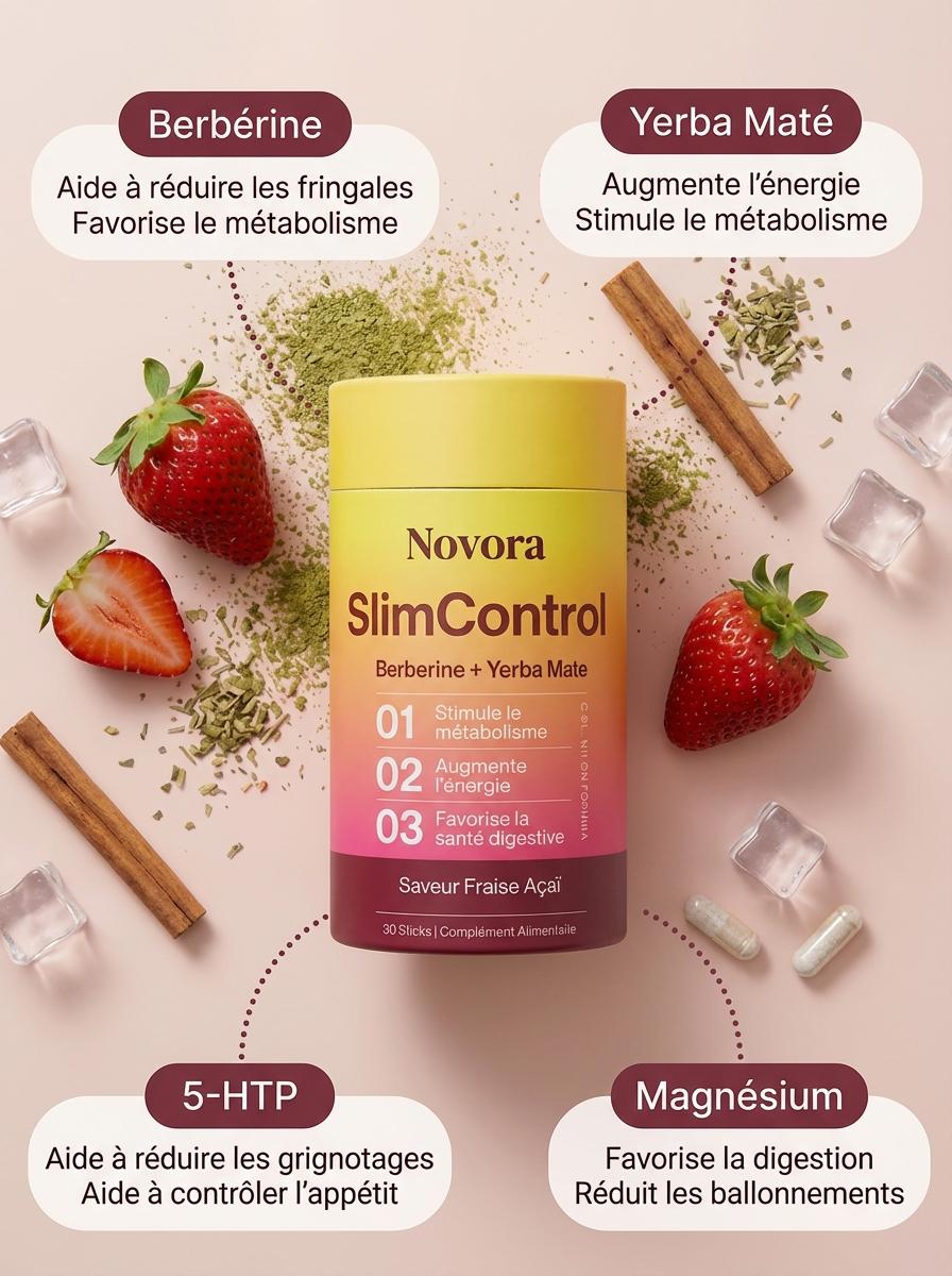 Novora SlimControl™ | Boisson Coupe-Faim